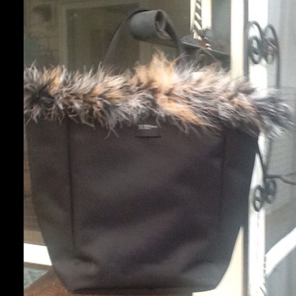 BCBG canvas tote - Picture 3 of 4